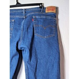 Levi's 514 Men's 42 X 30 Dark Stretch Western Jeans Cowboy Straight Stretch